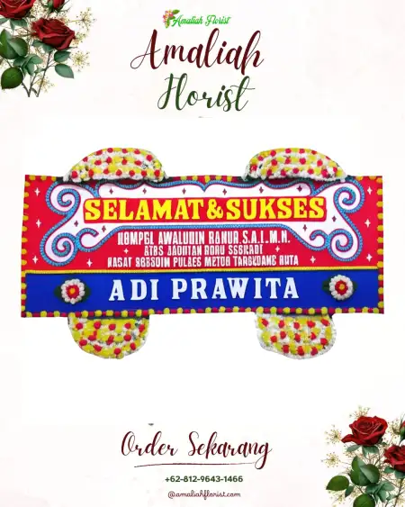 Papan Bunga Ucapan Selamat Makasari